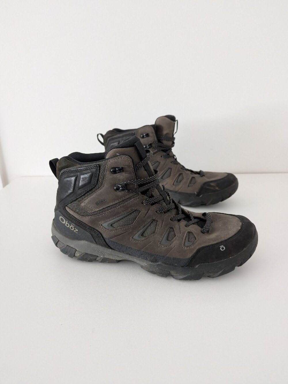 Oboz Sawtooth X Mid B-DRY Men’s Hiking Boots Waterproof Size 14 Charcoal Grey